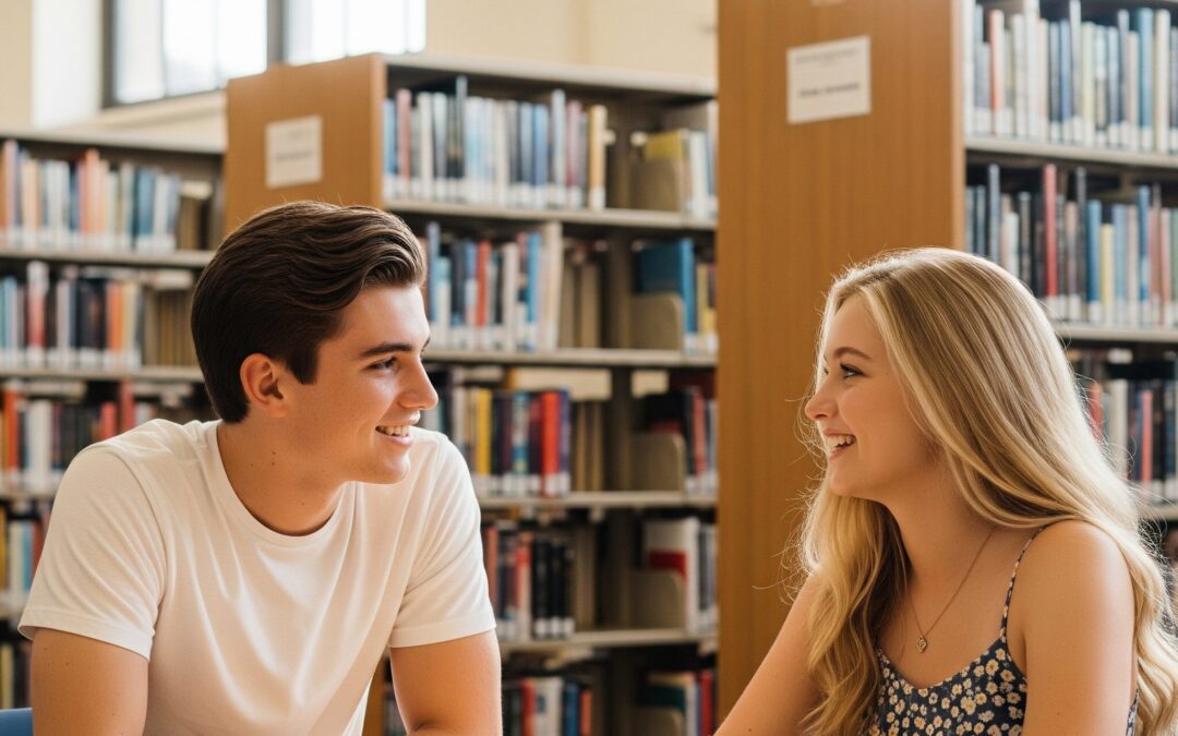“Romance: Enemies to Lovers in a High School Library”
