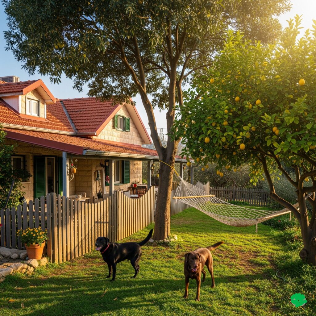 Eternal Love- Etai & Sylvia's dream home  with two dog'sremained a dream home