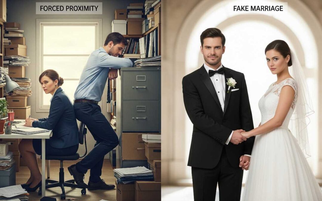 Forced Proximity vs Fake Marriage: Comparing Two  Romance Tropes