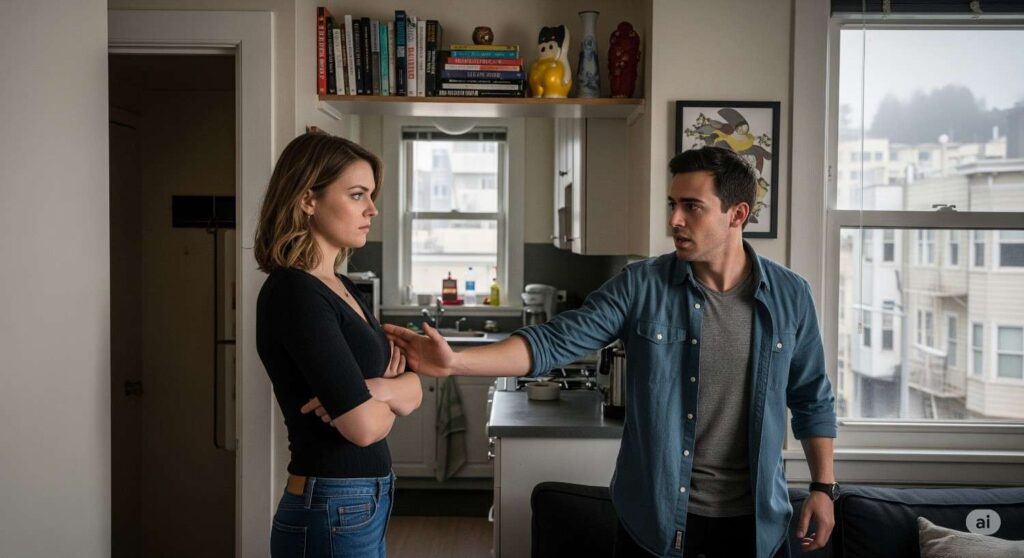 A warning from Leo’s past lover deepens Mia’s mistrust, turning their fake marriage and forced proximity into a fragile love tested by suspicion