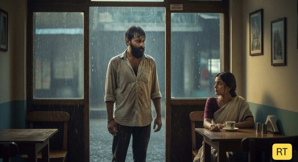 Painter ex-lover returns in Mumbai monsoon, igniting slow burn tension with his former love.