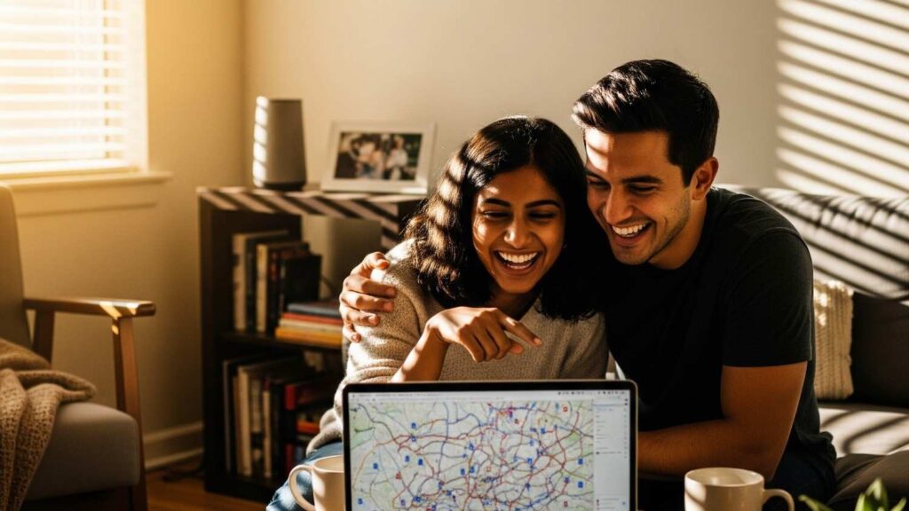 Elijah and Adhya's world was a vibrant tapestry of technological optimism interwoven with the simple, enduring threads of their eternal love.