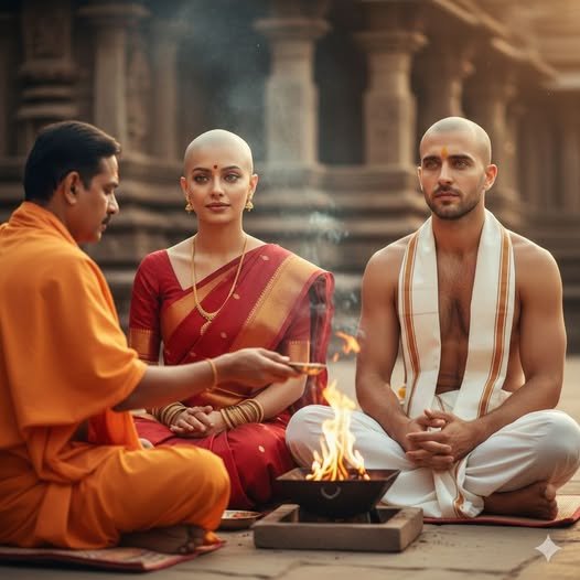 Renata and Theo adopted Sanatan Dharma