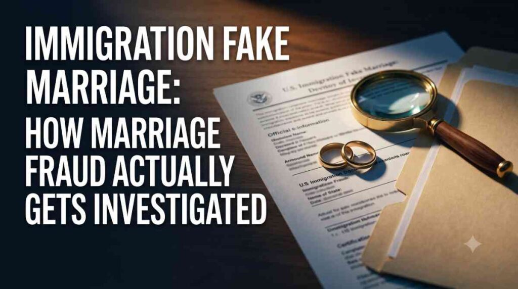 Immigration Fake Marriage 1