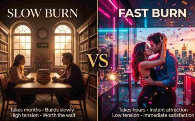 What is the opposite of slow burn romance?