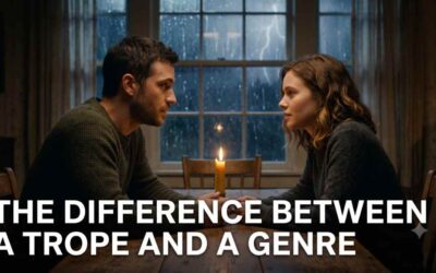 What is the difference between trope and genre?