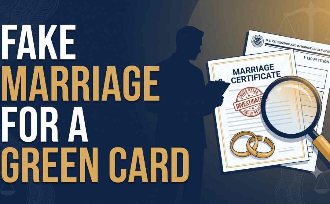 Fake Marriage for a Green Card: Is It Really Possible to Get Away With It?