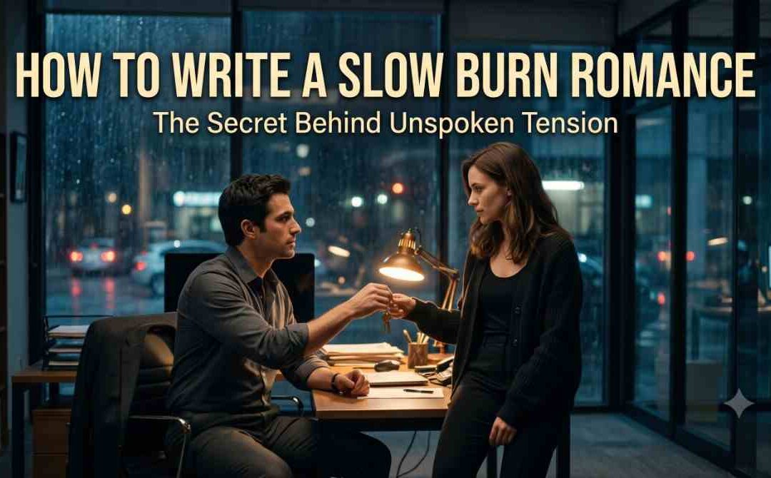 How to Write a Slow Burn Romance: The Secret Behind Unspoken Tension