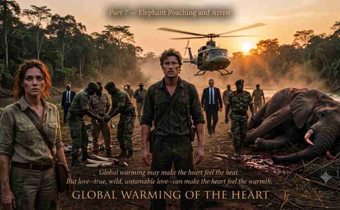 Global Warming of the Heart — Part 7: Elephant Poaching and Arrest
